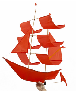 Sailing Ship Kite Flame