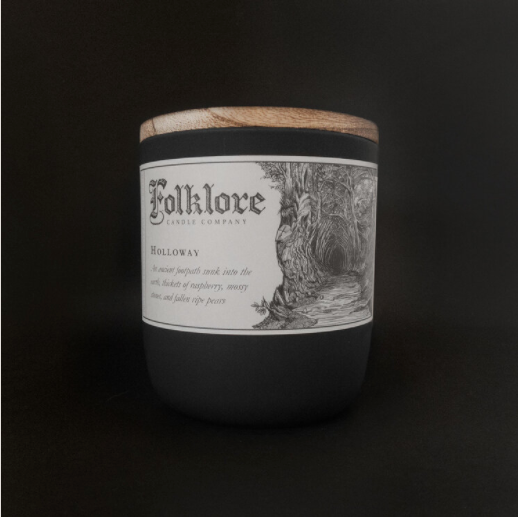 Holloway Candle By Folklore Candle Company Made in Ontario Canada