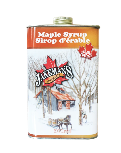 Jakeman's Maple Syrup Tin