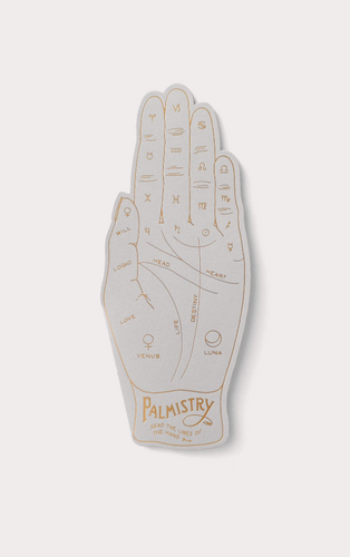 Noat Palmistry Flat Greeting Card