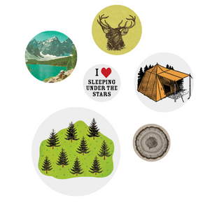Great Outdoors Button Pack