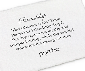 Pyrrha - Friendship Talisman Necklace