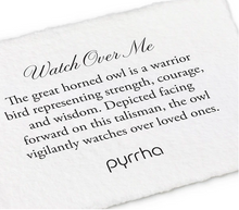 Load image into Gallery viewer, Pyrrha - Watch Over Me Talisman Necklace
