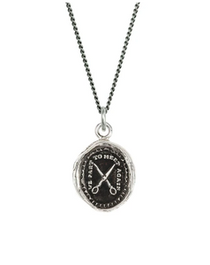 Pyrrha We Part To Meet Again Talisman Necklace