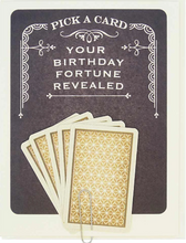 Load image into Gallery viewer, Birthday Fortune Greeting Card
