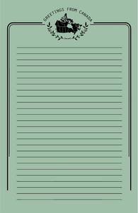 Greetings from Canada Stationery Set