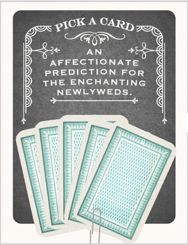 Newlyweds Fortune Card
