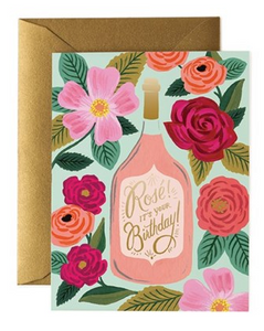 Ros√© It's Your Birthday Card by Rifle Paper Co