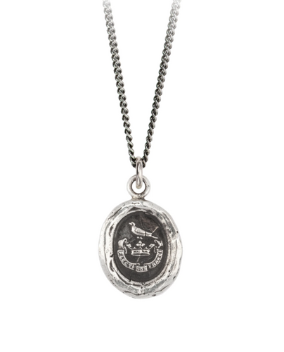 Pyrrha Unbreakable Sterling Silver Talisman Necklace Made in Canada
