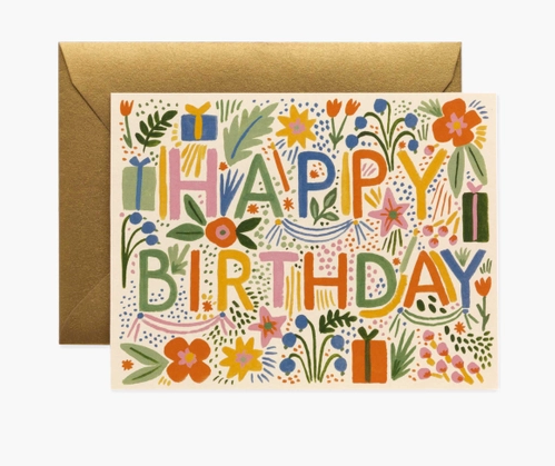Fiesta Birthday Card by Rifle Paper Company