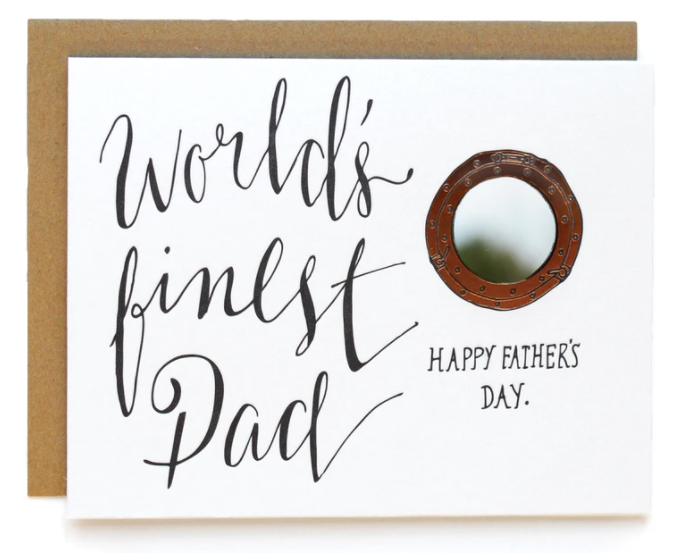 World's Finest Dad Father's Day Card