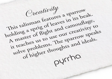 Load image into Gallery viewer, Pyrrha - Creativity Talisman Necklace
