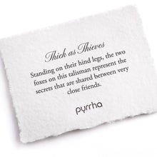 Load image into Gallery viewer, Pyrrha - Thick As Thieves Talisman Necklace

