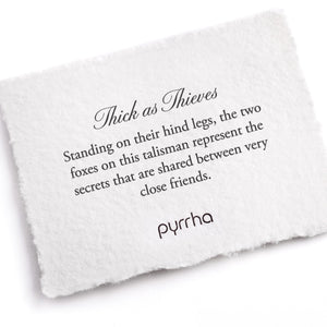 Pyrrha - Thick As Thieves Talisman Necklace