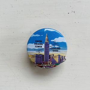 Vintage Celluloid Souvenir Travel Measuring Tape