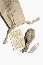 Load image into Gallery viewer, White Sage and Crystal Pouch
