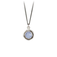 Load image into Gallery viewer, Pyrrha - Chalcedony Faceted Stone Talisman Necklace
