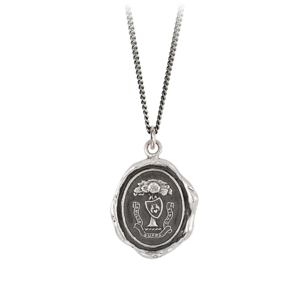 Pyrrha - Family Above All Talisman Necklace