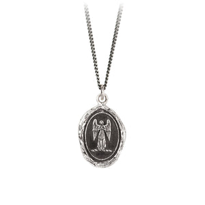 Pyrrha - Guardian Angel Talisman Necklace