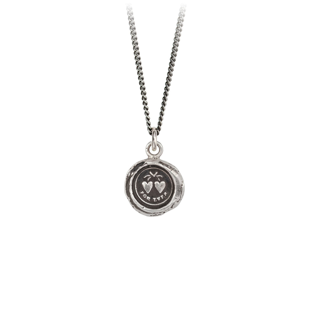 Pyrrha - Hearts Talisman Necklace