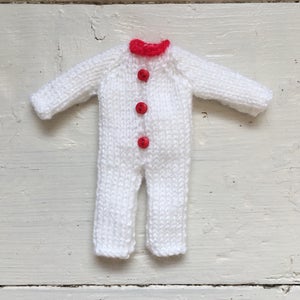 Handmade Santa Laundry Garland