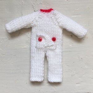Handmade Santa Laundry Garland