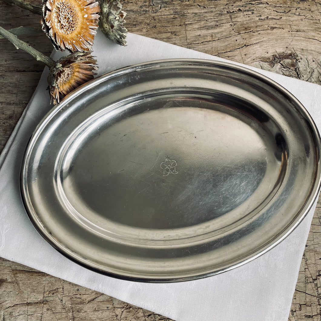 Vintage Hotelware Silverplated Tray