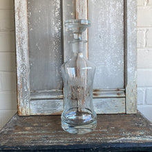 Load image into Gallery viewer, Vintage Etched Crystal Decanter
