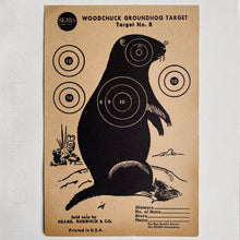Load image into Gallery viewer, Vintage Paper Target c1950s
