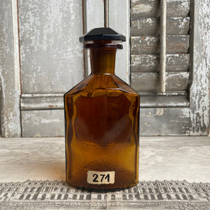 Antique Pharmacy Bottle - Calcium Bromat