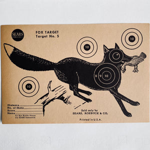 Vintage Paper Target c1950s