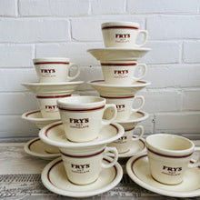 Load image into Gallery viewer, Vintage Fry&#39;s Hot Chocolate Cup and Saucer
