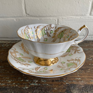 Vintage English Tea Cup + Saucer