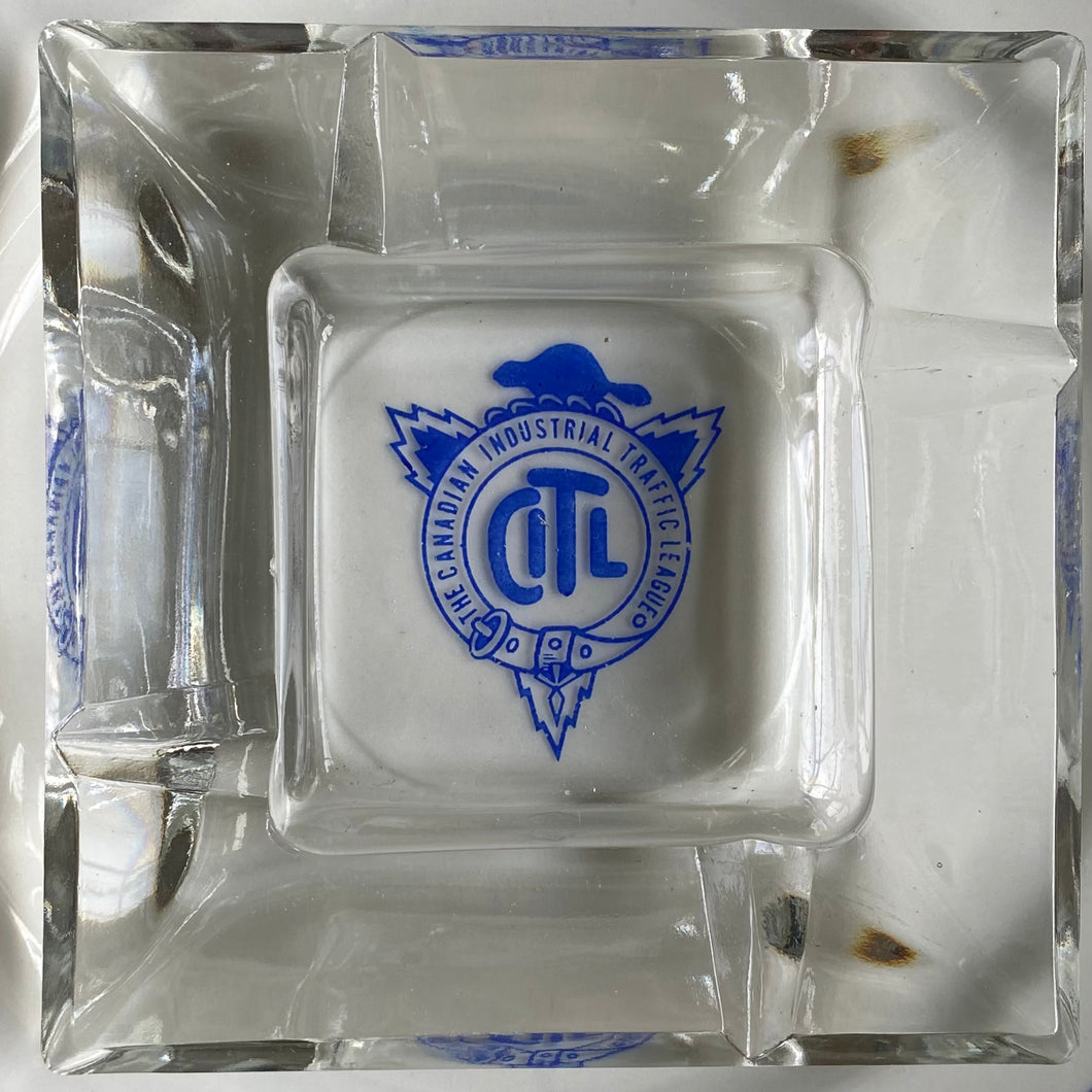 Vintage The Canadian Industrial Traffic League Ashtray