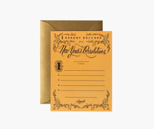 Load image into Gallery viewer, New Year&#39;s Resolution Constitution Greeting Card by Rifle Paper Co
