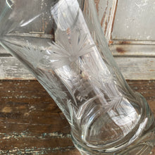 Load image into Gallery viewer, Vintage Etched Crystal Decanter
