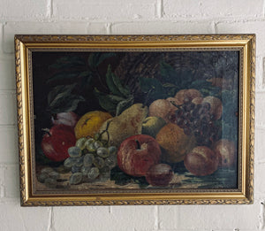 Vintage Still Life of Fruit c1940s