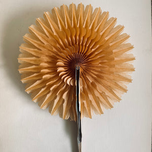 French Champagne Advertising Fan