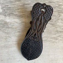 Load image into Gallery viewer, Victorian Metal Hand Paper Clip Holder c1920
