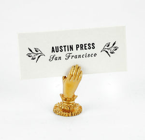 Little Gold Hand Objet by Austin Press San Francisco