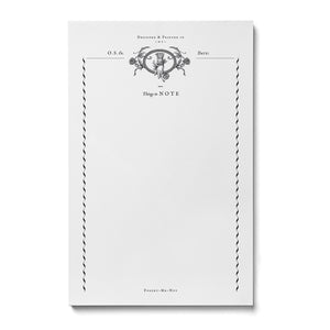 Rose Hand Notepad