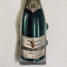 Load image into Gallery viewer, French Champagne Advertising Fan
