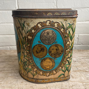 Antique Gloss Starch Tin c1890