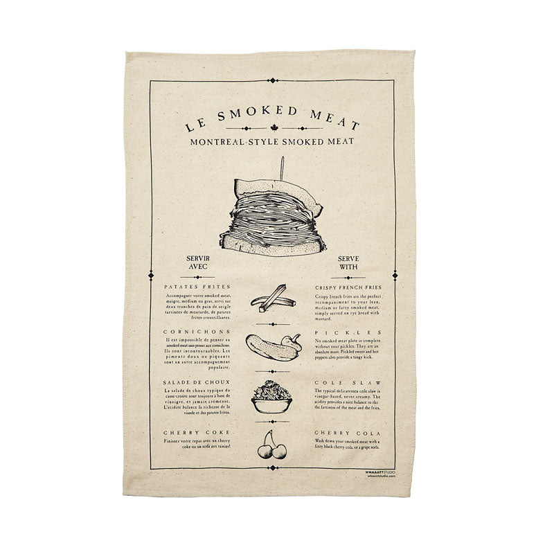 Tea Towel - Smoked Meat