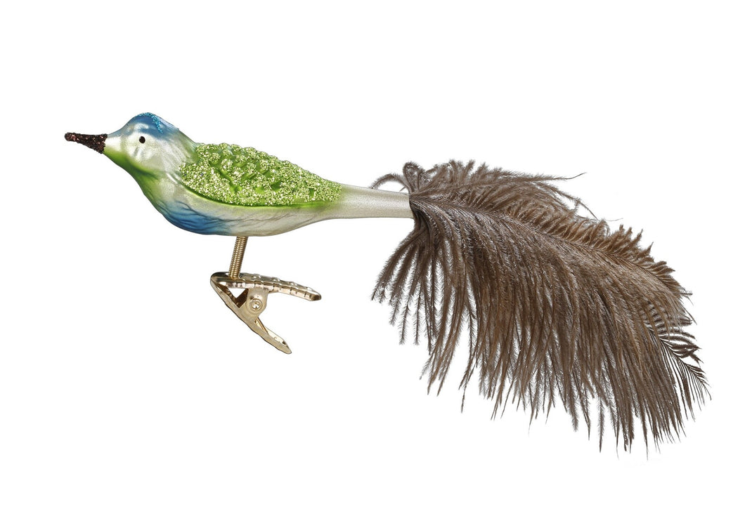 Pit Glass Bird Ornament by Inge Glas in Germany