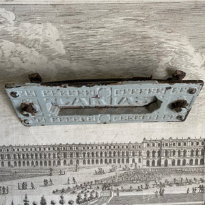 Vintage European Cast Iron Mail Slot