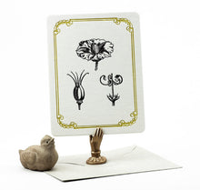 Load image into Gallery viewer, Flowers Letterpress Card + Envelope

