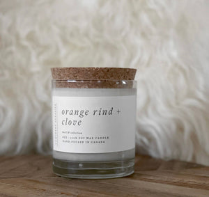 Luminary Collection - Orange Rind + Clove Candle