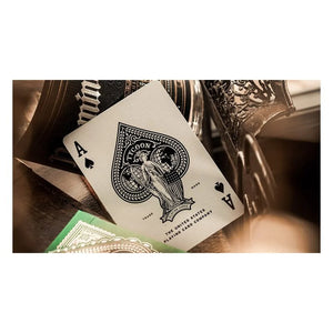 Tycoon Green Luxury Playing Cards