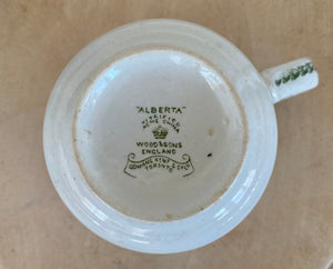 Vintage College Cafe Restaurant Cup c1940
